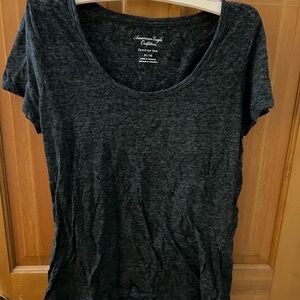 American Eagle Outfitters Heather Gray Tee